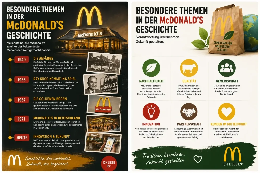 Besondere Themen in der McDonald's Geschichte 1 Besondere Themen in der McDonald’s Geschichte (1)