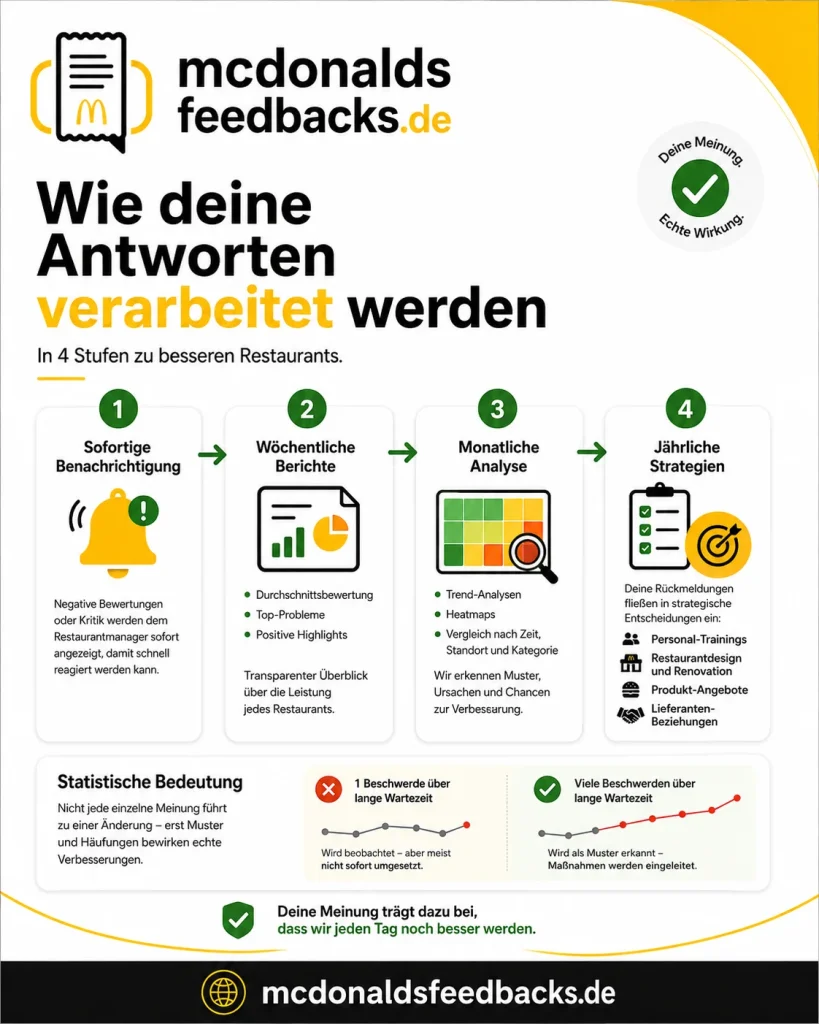 McDonald's Umfrage Detailliert 2 Die Umfrage-Struktur