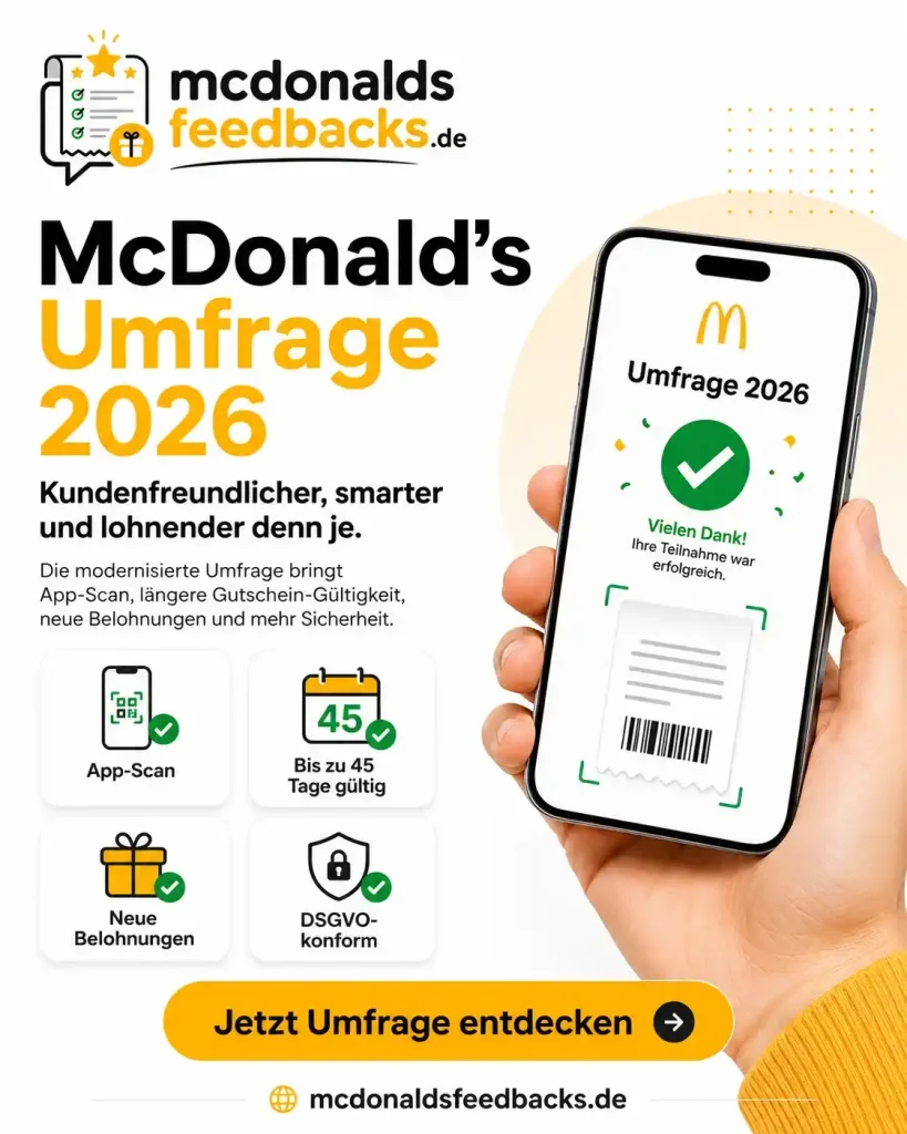 McDonald's Umfrage 2026