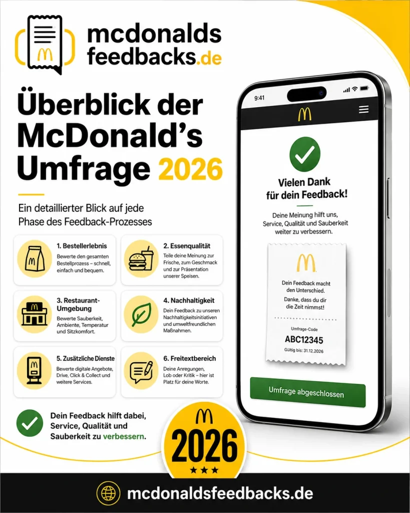 McDonald's Umfrage Detailliert 3 Überblick der McDonald’s Umfrage 2026