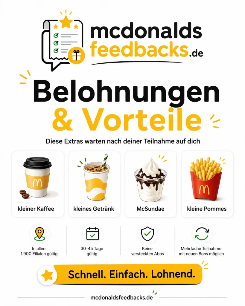 McDonalds Feedback 3 Welche Belohnungen erwarten dich_